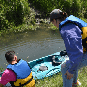Descente de rivière en kayak à Deauville