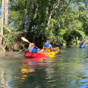 Descente de rivière en kayak à Pont-L’Évêque