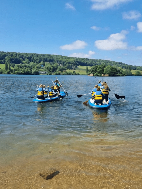 Paddle géant activité lac terre d'Auge