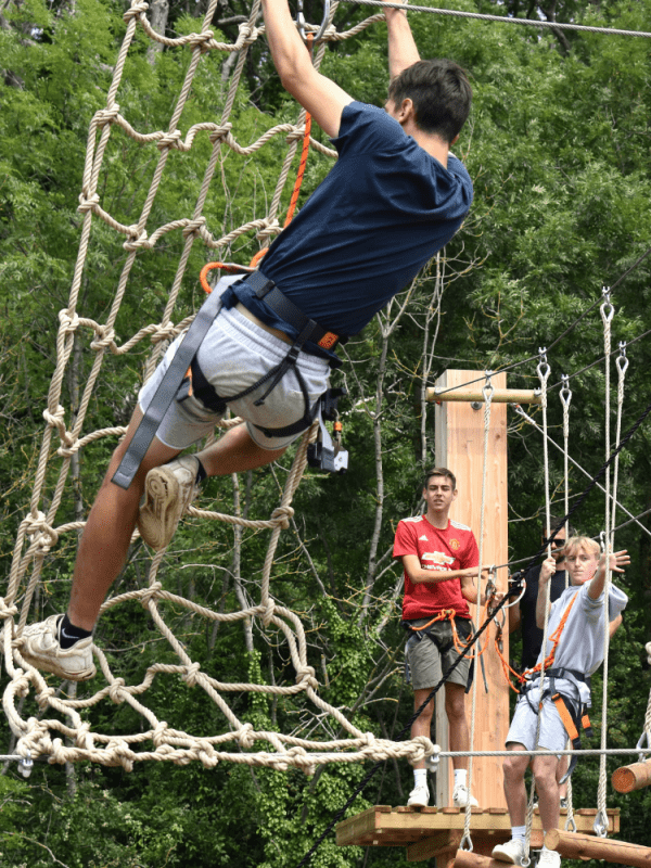 Accrobranche au Deauville Aventure