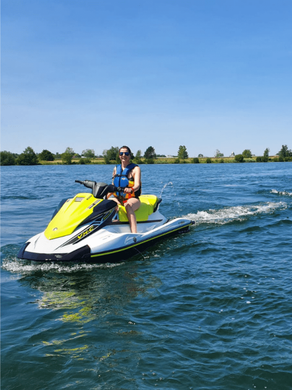 Scooter des mers au Lac Terre d'Auge