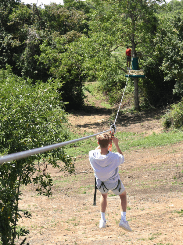 Activité tyrolienne Deauville Aventure