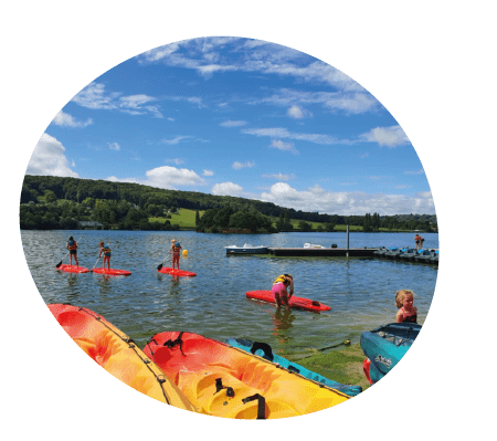 Paddle au lac Terre d'Auge